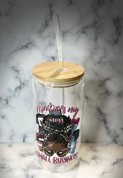 Minding my own small business glass can