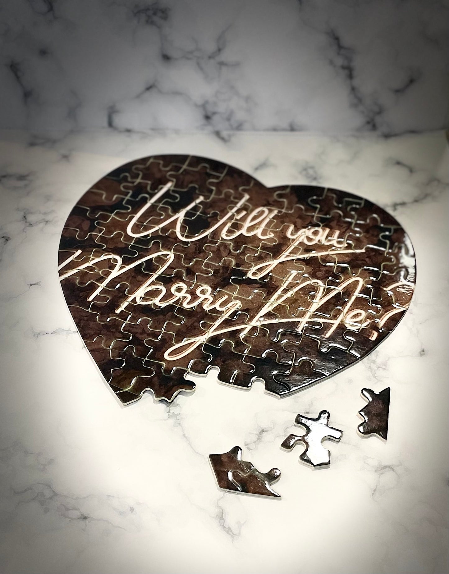 Custom Heart Puzzle