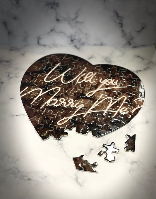 Custom Heart Puzzle