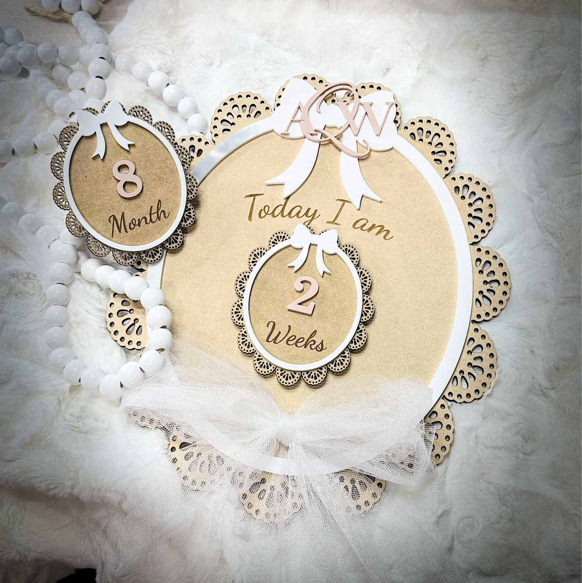 Little Moments | Personalized Baby Milestone Keepsake Set